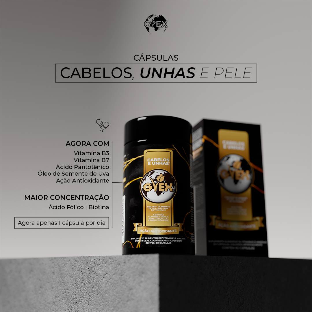 Cápsulas Fortalecedoras - 60 cap. - Garden Hair — imagem 2