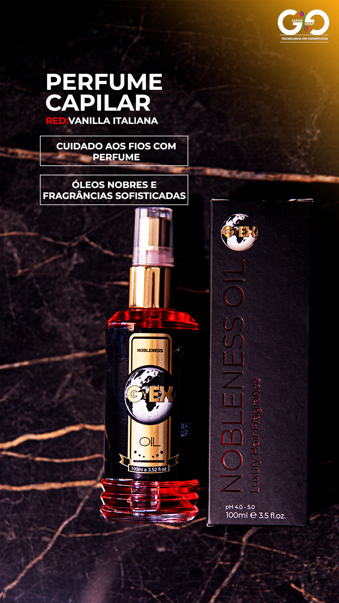 Perfume Capilar 100ml - Garden Hair — imagem 2