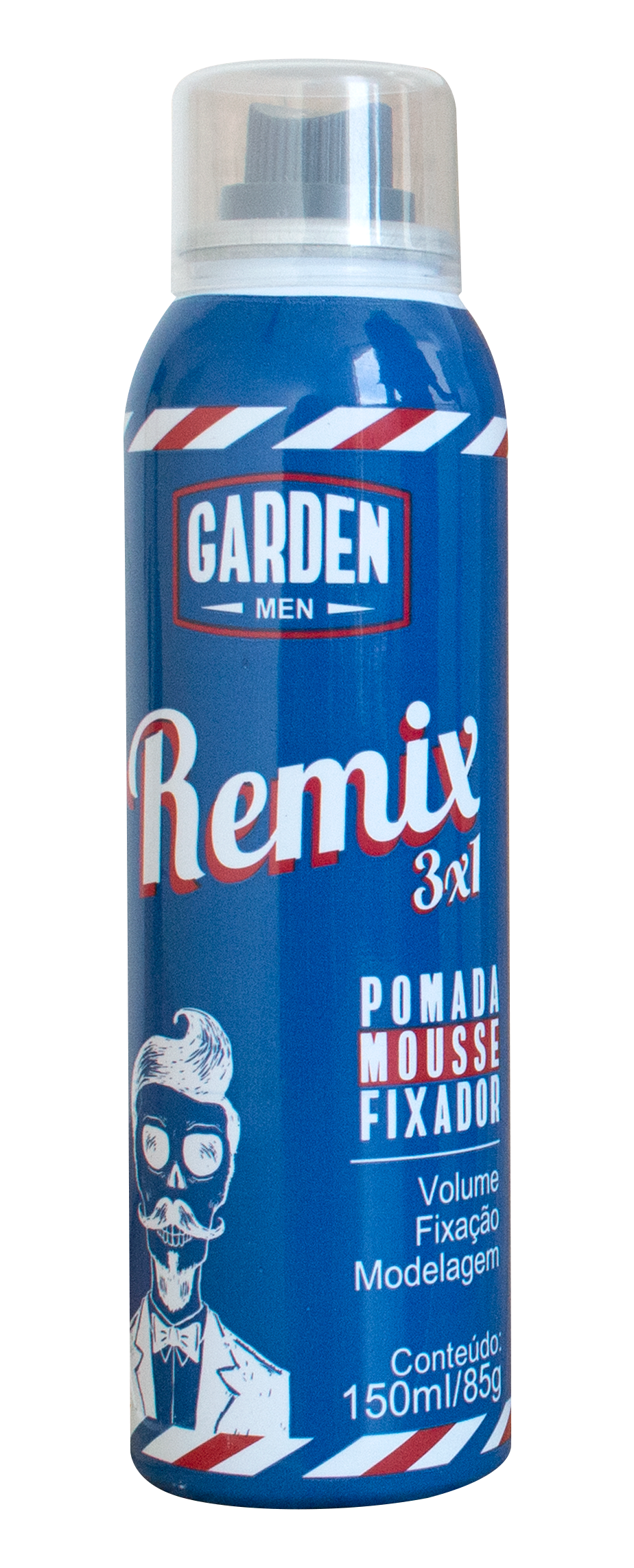 Remix 3x1 (Pomada, Mousse, Fixador) - Garden for Men — imagem 1